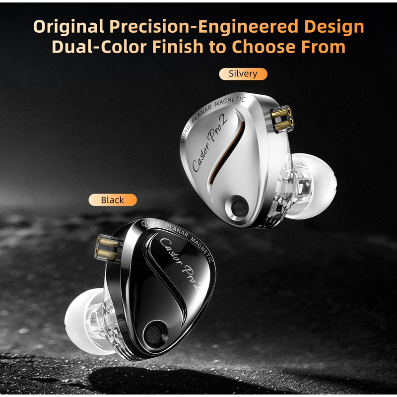 Wired Earphone Mic - KZ Castor Pro 2, Earphone IEM
