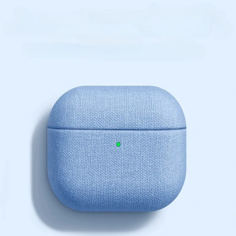 Headphone Case Hard - Casing Keras dengan Motif Kain Bertekstur
