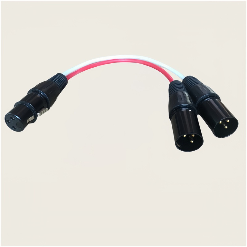 Pembagi Audio XLR (4 Spesifika - Audio Splitter Y ulasan dan harga