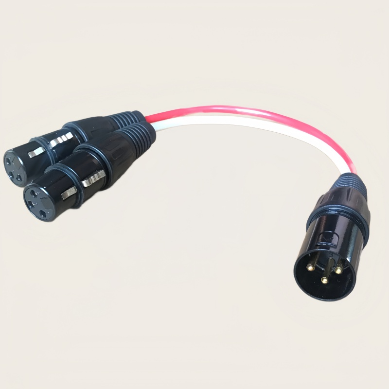 Pembagi Audio XLR (4 Spesifika - Audio Splitter Y ulasan dan harga