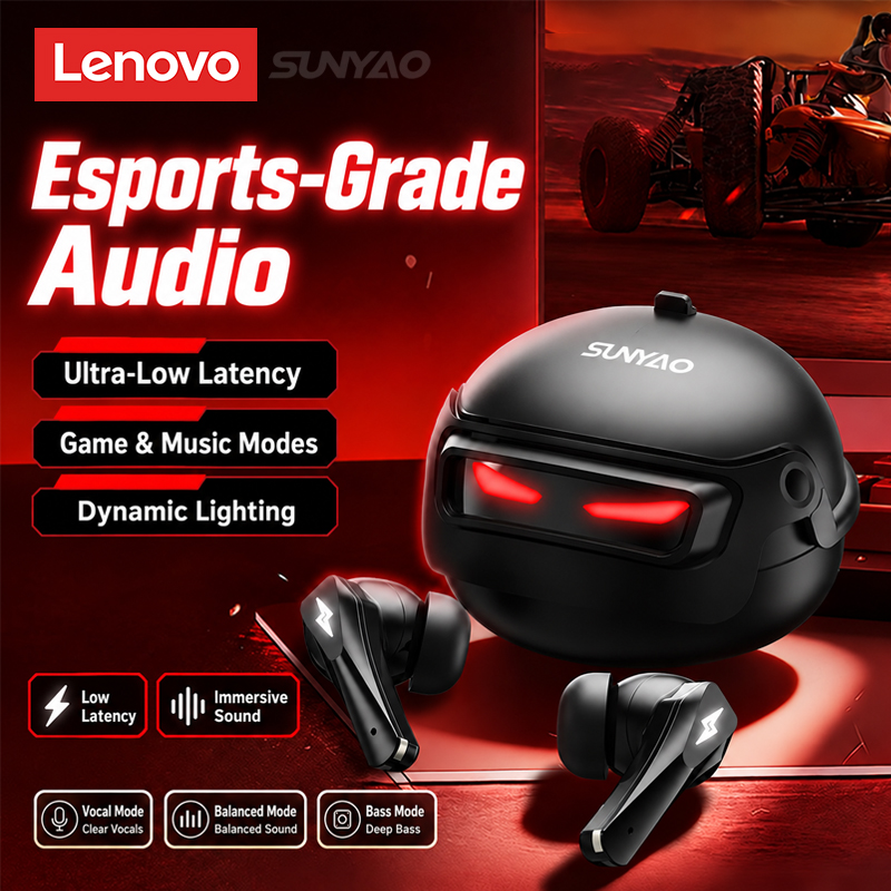 Pilih Headset Gaming Lenovo GT - Wired Earphone Mic ulasan dan harga