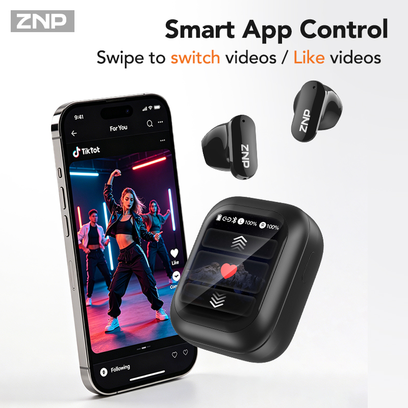 ZNP N04, Earbud Nirkabel TWS d - Usb C Earphone ulasan dan harga