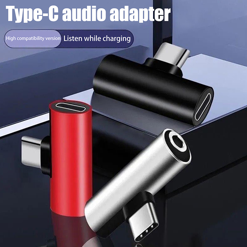 Adaptor Logam USB Tipe-C ke Ja - Earphone Splitter Jack ulasan dan harga