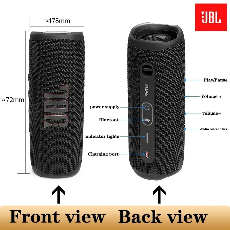 Speaker Bluetooth JBL FLIP6, T - Jbl Speaker Flip 6 ulasan dan harga