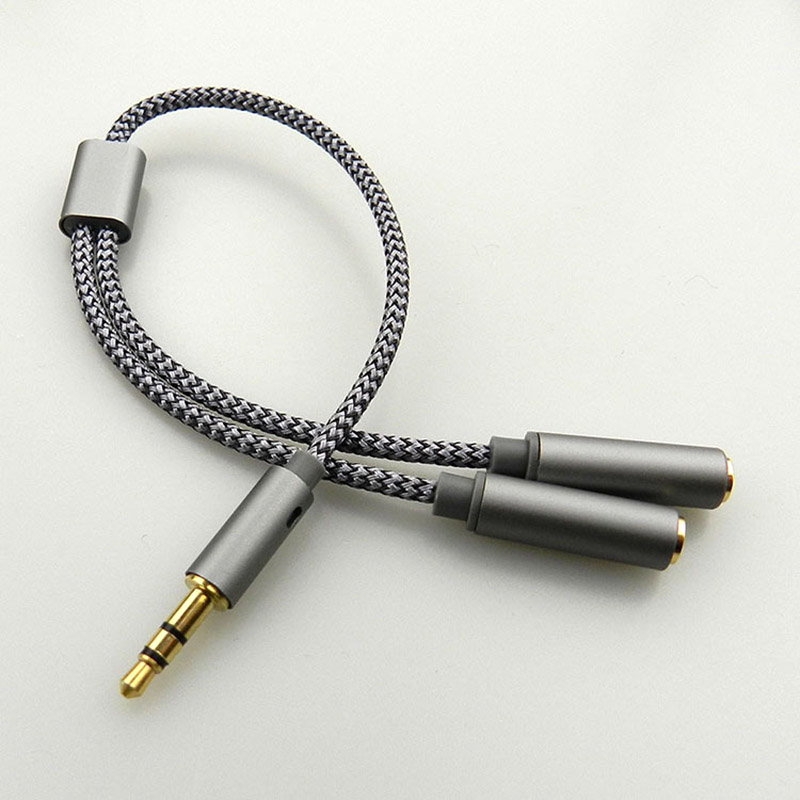 Pemisah Audio 3.5Mm Jack Y 1 J - Earphone Splitter Jack ulasan dan harga