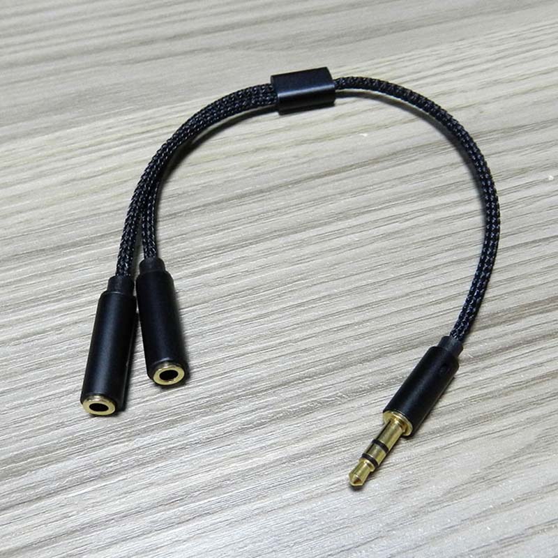 Pemisah Audio 3.5Mm Jack Y 1 J - Earphone Splitter Jack ulasan dan harga